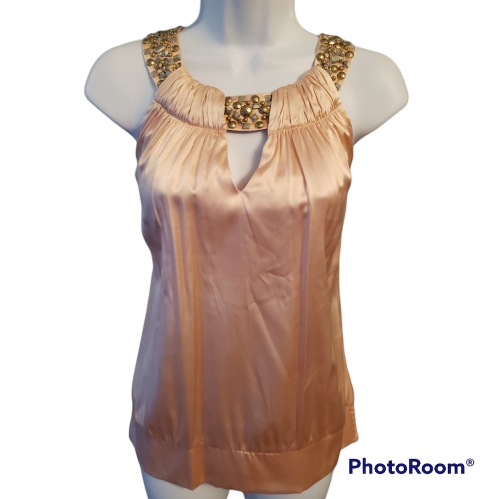 Cache Summer Dressy Blouse NWOT • Sz Medium